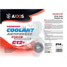 Антифриз AXXIS G12+ RED ANTIFREEZE червоний (Бочка 214кг)