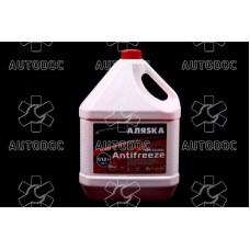 Антифриз Аляска ANTIFREEZE-40 (червоний) Каністра 10л/9,83кг