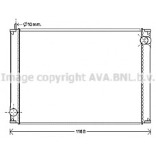 Радіатор Daily VI 2.3 D 09/11-(AVA)