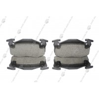 Колодки тормозные диск зад (4251.04) Peugeot 206, 306/Renault Clio, Megane (97-) (E07PADFR00151) KAP